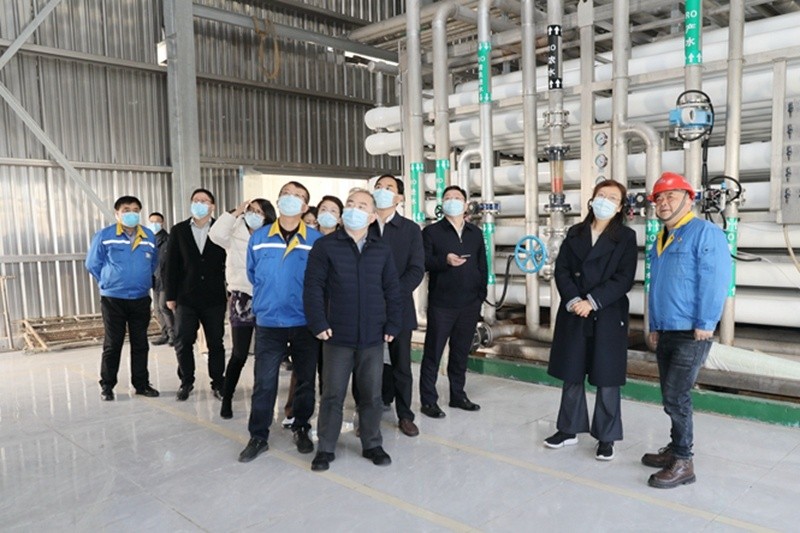 2022年12月15日，时任浙江省发展改革委党组成员、副主任吴红梅莅临CA88纸业调研企业用能、节能工作