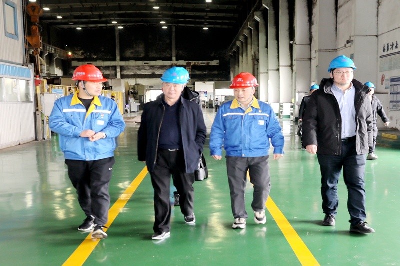 2024年 1月30日，浙江省经信厅机关党委二级巡视员孙自强莅临CA88纸业开展岁末年初安全生产督导