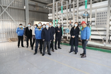 浙江省碳达峰碳中和工作督查组莅临CA88纸业调研