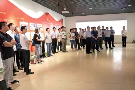 中国烟草总公司合肥设计院党组来CA88交流党建工作